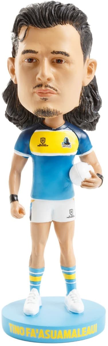 Tino Faasuamaleaui Gold Coast Titans NRL Bobblehead