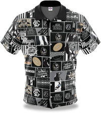 Collingwood Magpies AFL Mens Pop Art Shirt