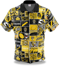 Richmond Tigers AFL Mens Pop Art Shirt