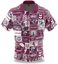Manly Sea Eagles NRL Mens Pop Art Shirt