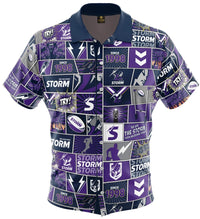 Melbourne Storm NRL Mens 'Fanatic' Pop Art Shirt