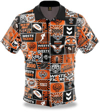 Wests Tigers NRL Mens Pop Art Shirt