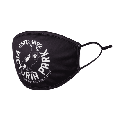 Collingwood Magpies AFL Heritage Face Mask 2 Pack
