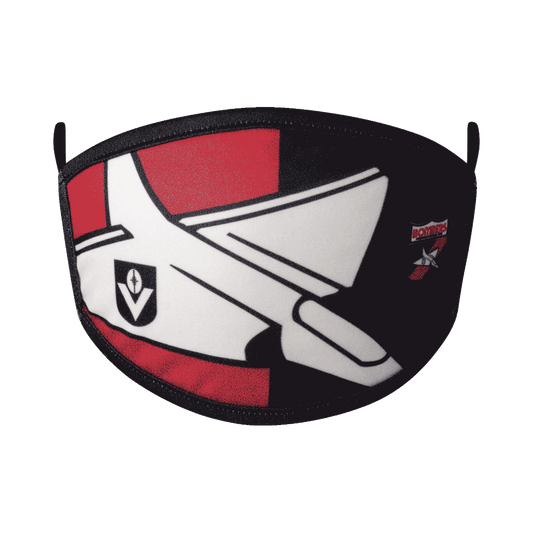 Essendon Bombers AFL Heritage Face Mask 2 Pack