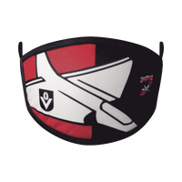 Essendon Bombers AFL Heritage Face Mask 2 Pack