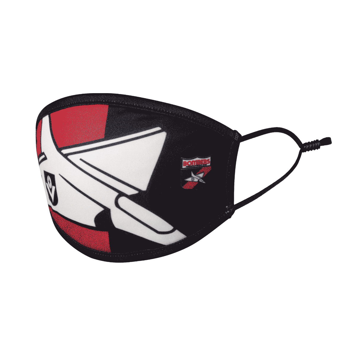 Essendon Bombers AFL Heritage Face Mask 2 Pack