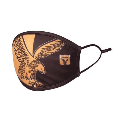 Hawthorn Hawks AFL Heritage Face Mask 2 Pack