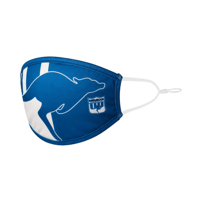 North Melbourne Kangaroos AFL Heritage Face Mask 2 Pack