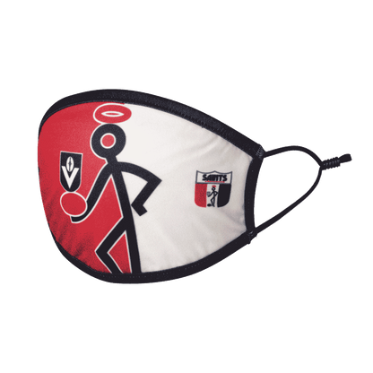 St Kilda Saints AFL Heritage Face Mask 2 Pack