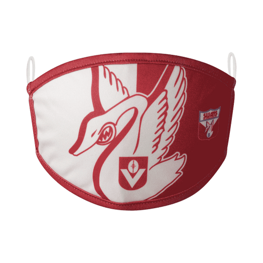 Sydney Swans AFL Heritage Face Mask 2 Pack
