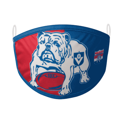 Western Bulldogs AFL Heritage Face Mask 2 Pack