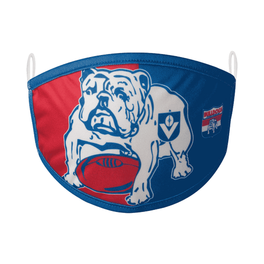 Western Bulldogs AFL Heritage Face Mask 2 Pack