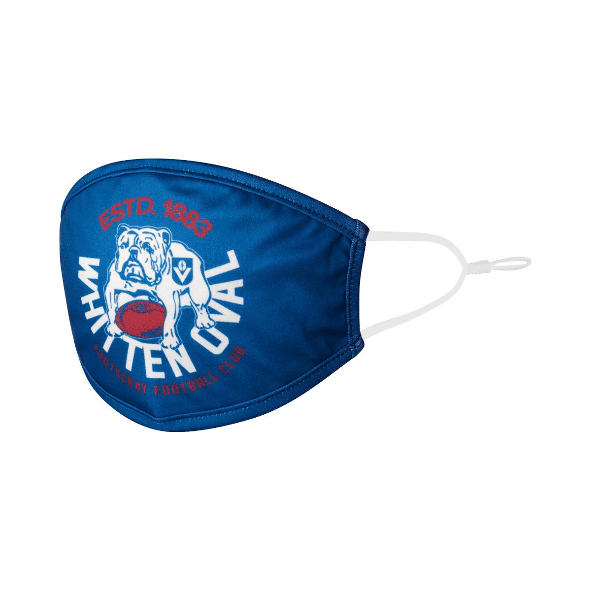 Western Bulldogs AFL Heritage Face Mask 2 Pack