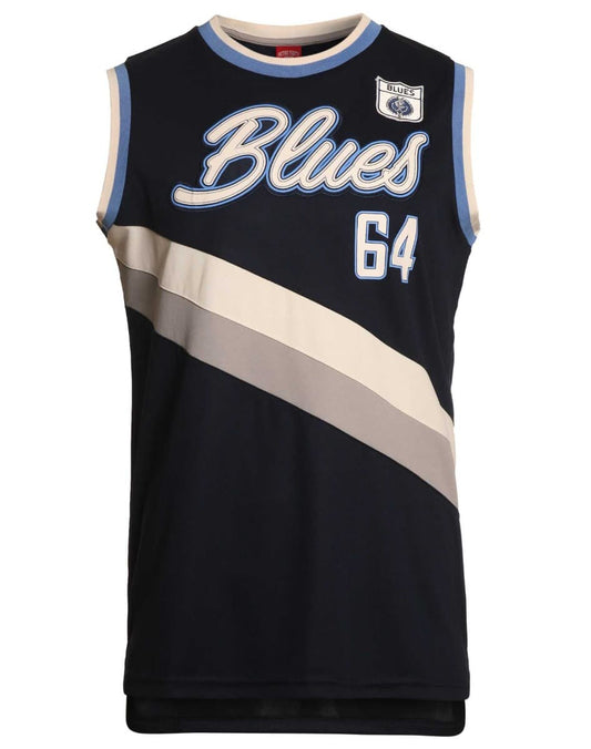 Carlton Blues Throwback Singlet