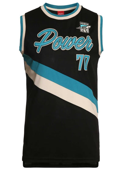 Port Adelaide Power AFL Throwback Singlet