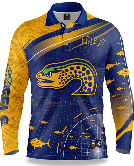 Parramatta Eels NRL Kids Fishing Shirt