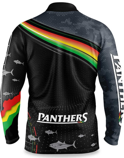 Penrith Panthers NRL Mens 'Fishfinder' Fishing Shirt