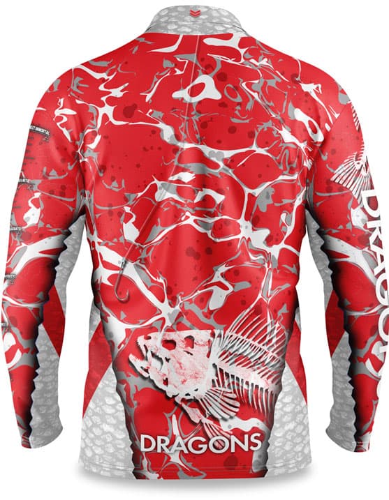 St George Dragons NRL Fishing Shirt
