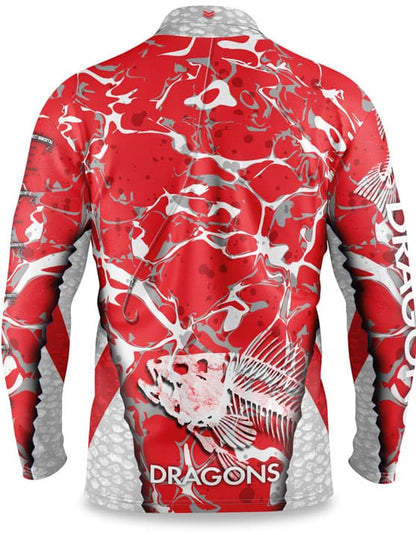 St George Dragons NRL Fishing Shirt