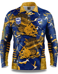 Parramatta Eels Skeletor NRL Fishing Shirt