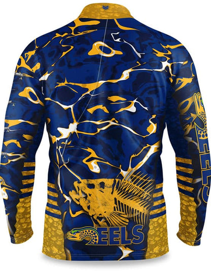 Parramatta Eels Skeletor NRL Fishing Shirt