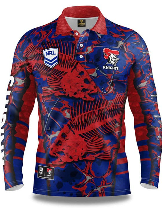 Newcastle Knights NRL Fishing Shirt