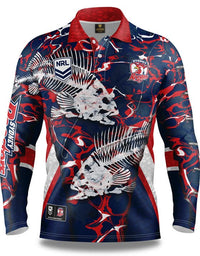 Sydney Roosters NRL Fishing Shirt