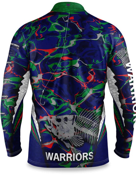 New Zealand Warriors NRL Fishing Shirt