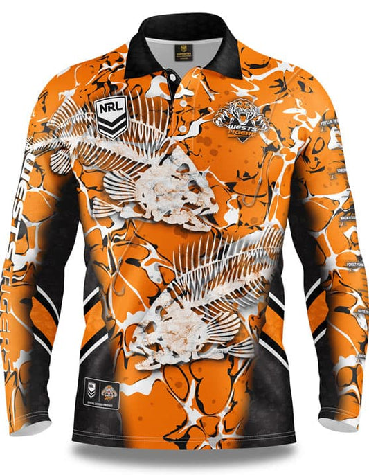 Wests Tigers NRL Fishing Shirt
