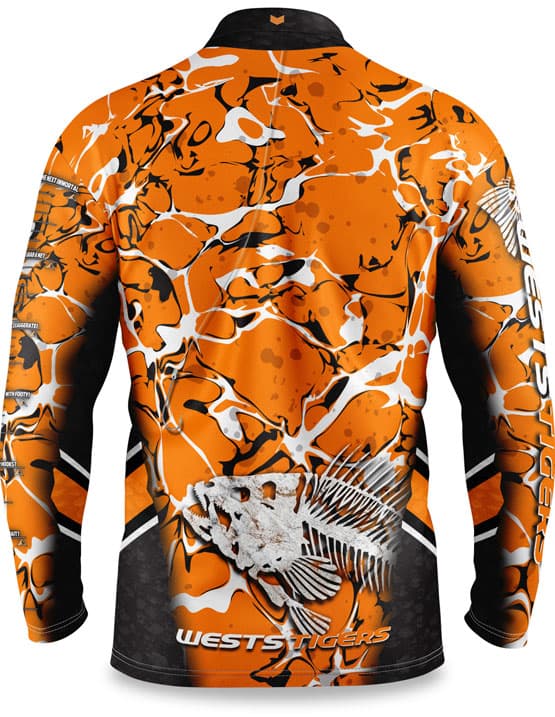 Wests Tigers NRL Fishing Shirt