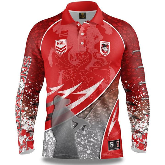St George Dragons Fishing Shirt