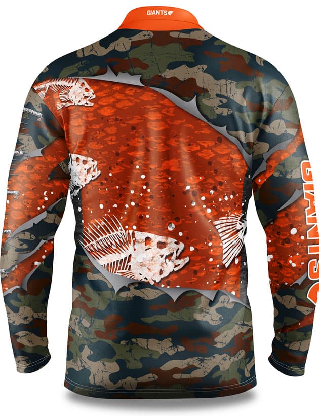 GWS Giants AFL Fishing 'Skeletor' Shirt