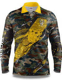 Richmond Tigers AFL Fishing 'Skeletor' Shirt