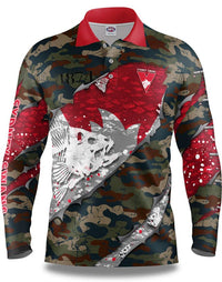 Sydney Swans AFL Fishing 'Skeletor' Shirt