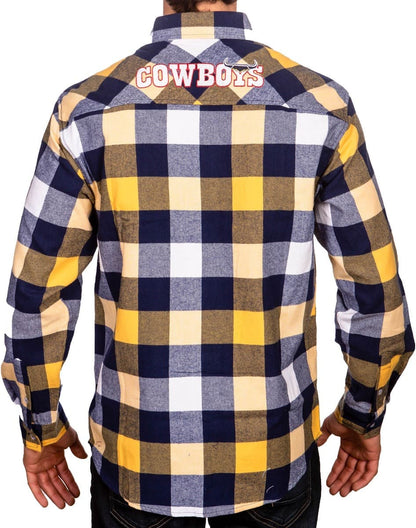North Queensland Cowboys NRL Mens "Axeman" Flannel Shirt