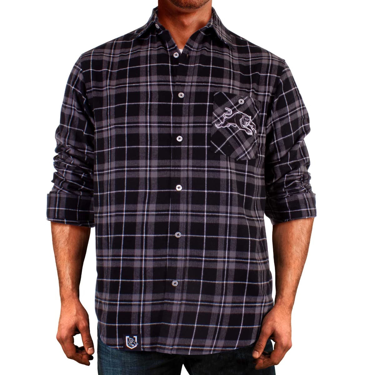 Penrith Panthers NRL Mens Flannel Shirt SIZE 5XL ONLU
