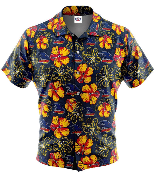 Adelaide Crows AFL Mens Hawaiian Shirt