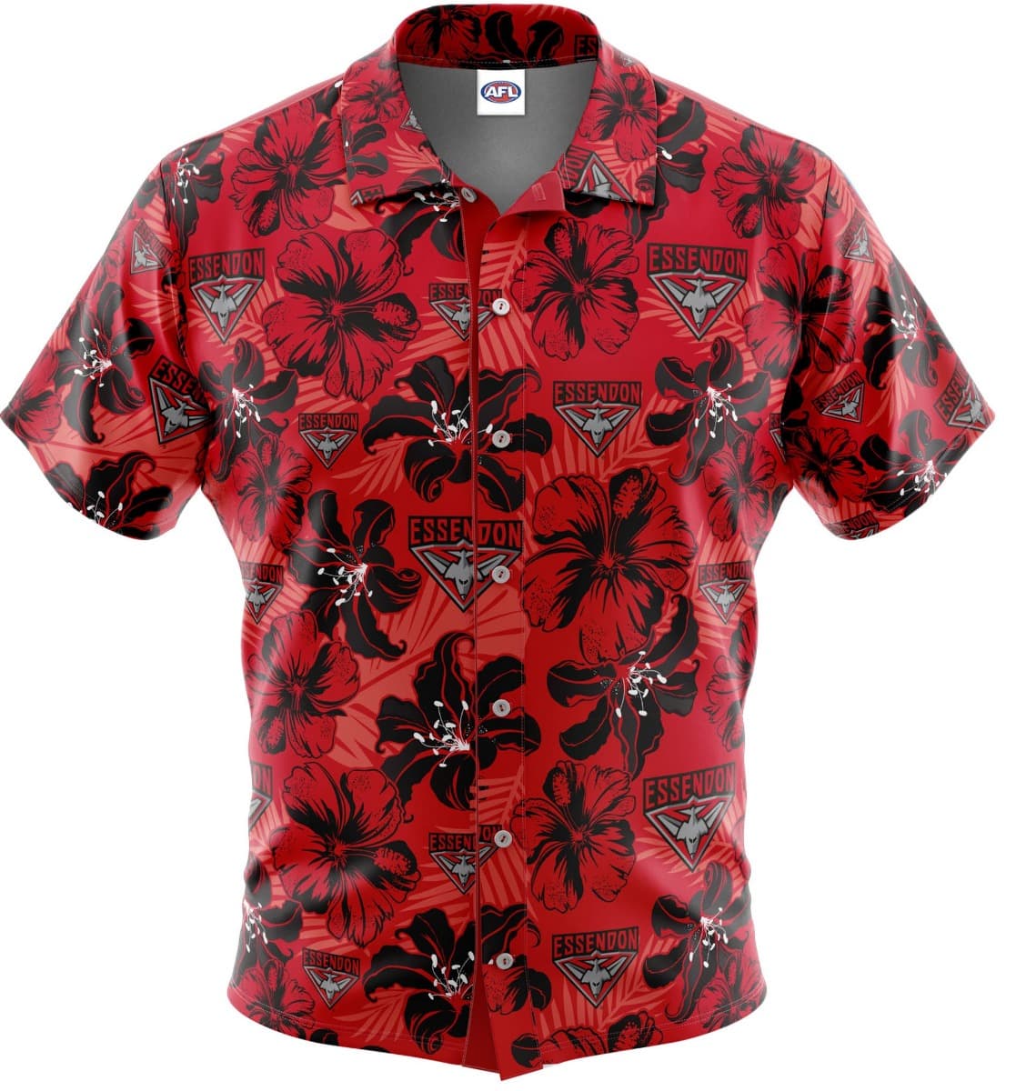 Essendon Bombers AFL Mens Hawaiian Shirt