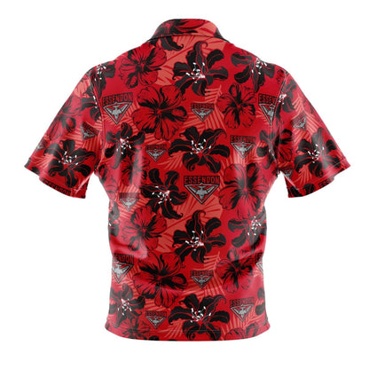 Essendon Bombers AFL Mens Hawaiian Shirt