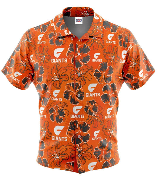 GWS Giants AFL Mens Hawaiian Shirt