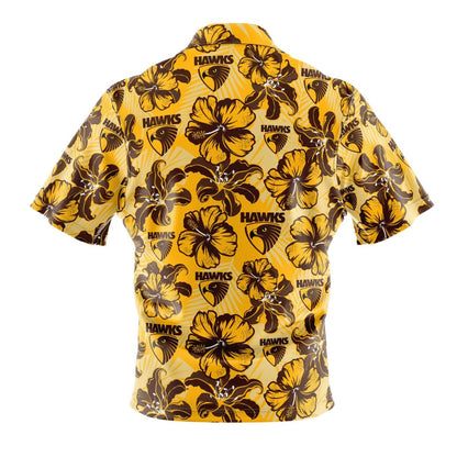 Hawthorn Hawks AFL Mens Hawaiian Shirt