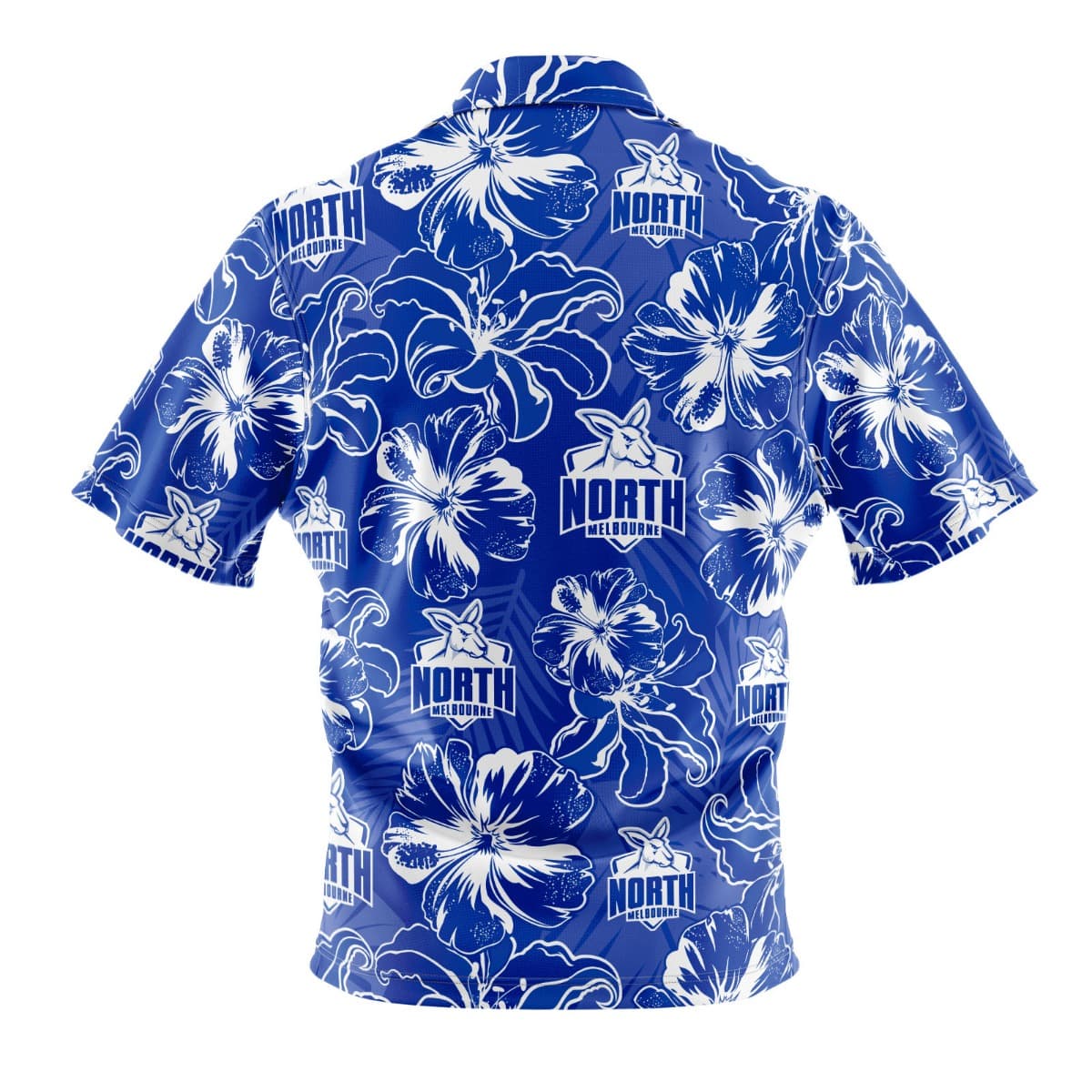 North Melbourne Kangaroos AFL Mens Hawaiian Shirt
