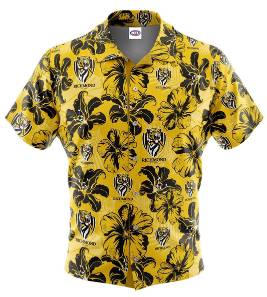 Richmond Tigers AFL Mens Hawaiian Shirt