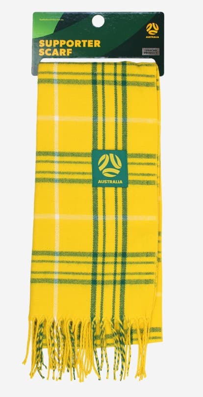 Football Australia Tartan Scarf