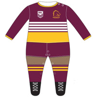 Brisbane Broncos NRL Infant Footysuit