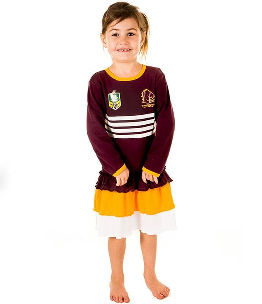 Brisbane Broncos NRL Girls Dress