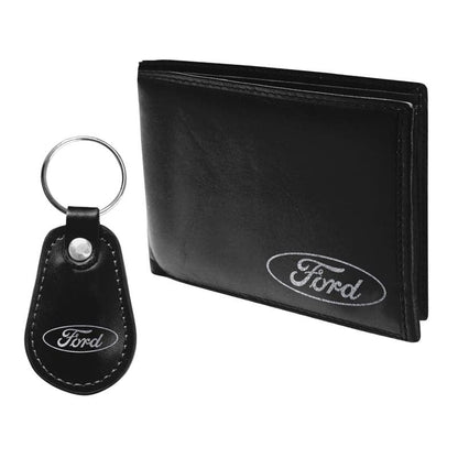 Ford Wallet and Key Ring Gift Set