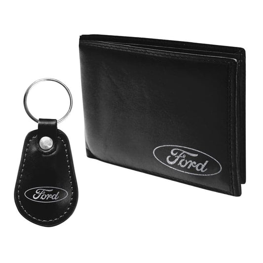 Ford Wallet and Key Ring Gift Set
