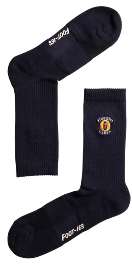 Fosters Beer Vintage Sneaker 2 Pack Socks