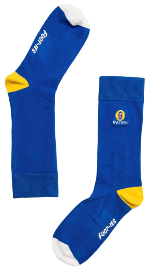 Fosters Beer Logo Embroidery Socks 70% OFF